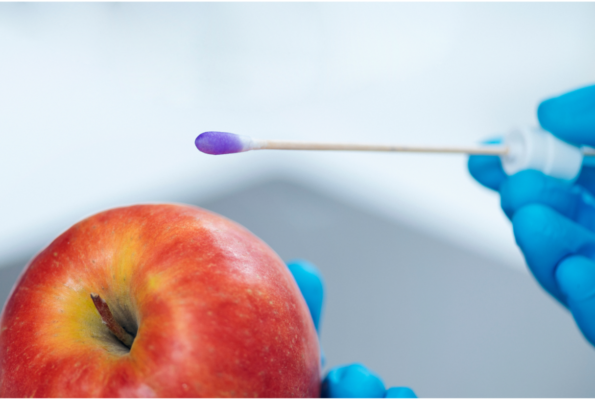 Samples of fruit and vegetables are tested every year for individuals to make the informed decision whether or not to buy organic. 