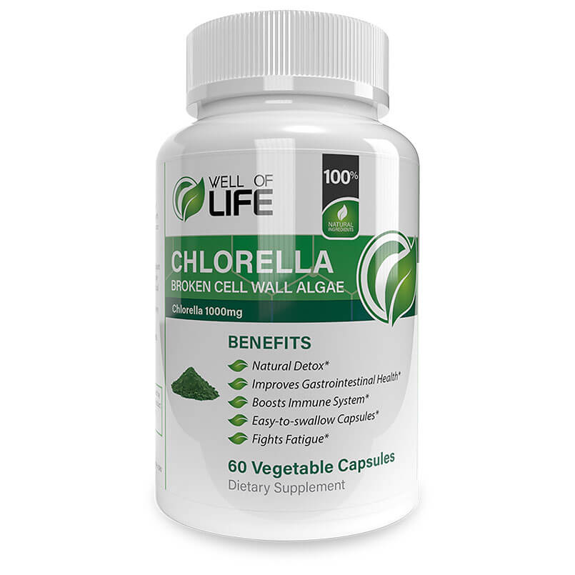 The Well of Life's Chlorella Supplement is an essential Detox Supplement.